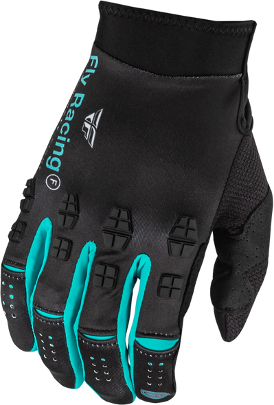 Fly Racing Evolution Dst Se Strobe Gloves Black/Electric Blue Xs 377-114Xs