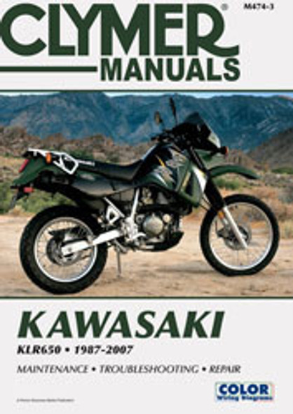 Clymer Repair Manual Kaw Klr650 Cm4743