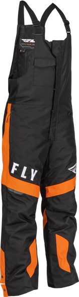 Fly Racing Outpost Bib Orange/Black Md 470-4286M