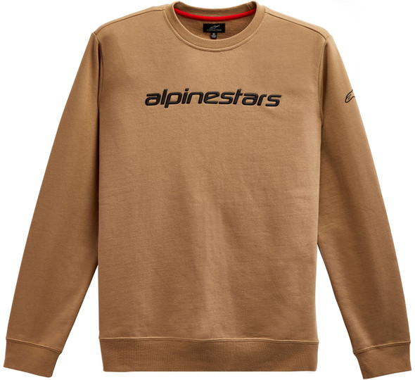 Alpinestars Linear Crew Fleece Sand/Black Md 1212-51324-2310-M