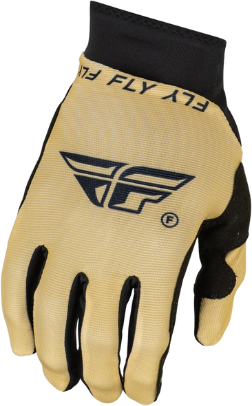 Fly Racing Youth Pro Lite Gloves Khaki/Black Yl 377-043Yl