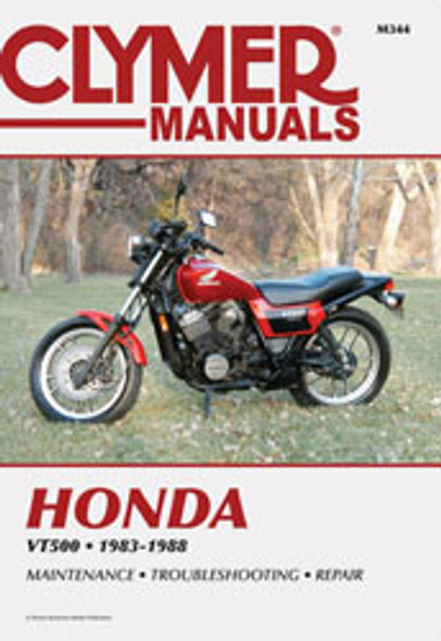 Clymer Repair Manual Hon Vt500 Cm344