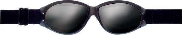 Bobster Cruiser Sunglasses Black W/Smoke Reflective Lens Bca001R