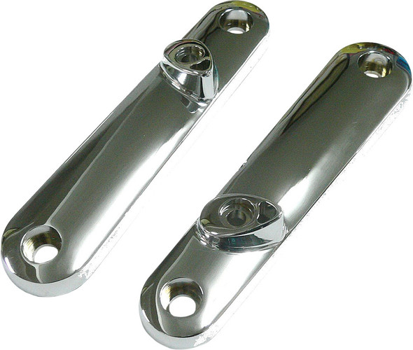 Harddrive Touring Turnsignal Clamps Chrome 162492