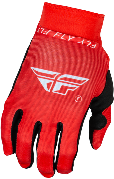 Fly Racing Youth Pro Lite Gloves Red/White Yl 377-044Yl