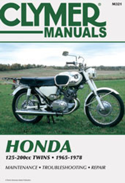 Clymer Repair Manual Hon 125-200Cc Twin Cm321