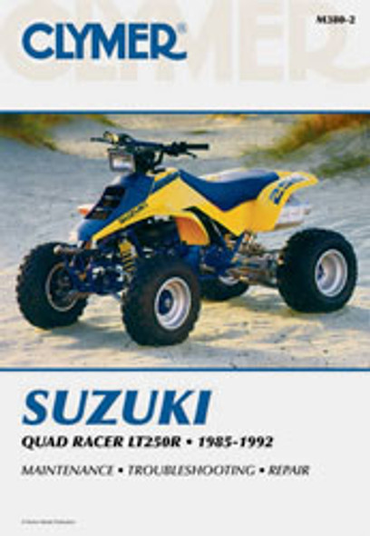 Clymer Repair Manual Suz Quadracer Cm3802