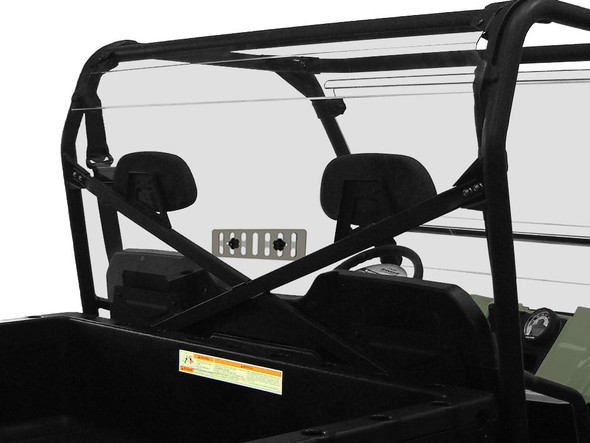 Spike Rear Windshield W/Vent Pol 77-8210V-R