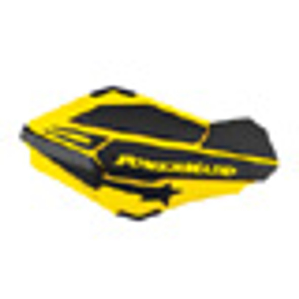Powermadd Sentinel Handguards Suzuki Yellow/Black 34406