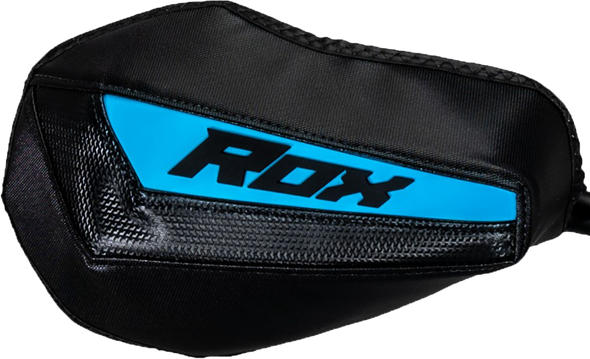 Rox Gen 3 Flex-Tec Handguards Blk/Lt Blue Ft3-Hg-Ov