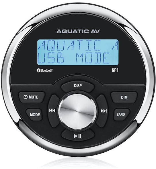 Aquatic Av Gp1 Gauge Style Stereo Ra611