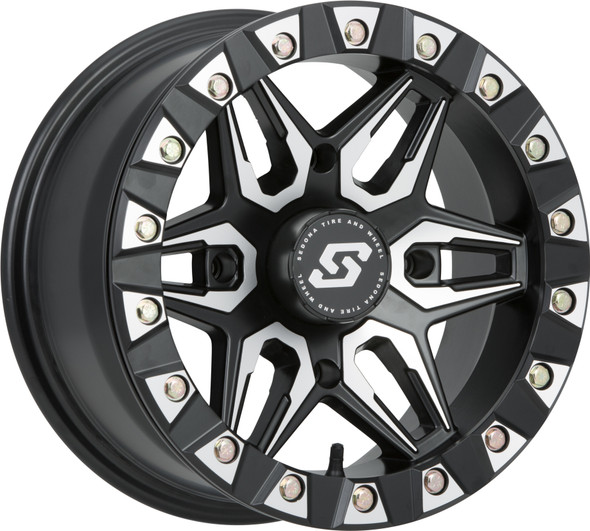 Sedona Split 6 Bdlk Wheel 14X10 4/137 5+5 (0Mm) Blk/Machined A72M-41037-55S
