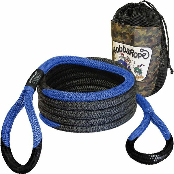 Bubba Ropes 5/8" X20' Sidewinder Utv Recovery Rope Blue Eyes 176653Bl