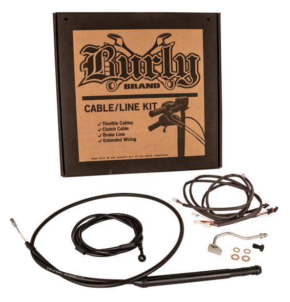 Burly Brand Cntrl Kit  16" Gorilla Blk `21-22 Flhr/Fltr W/Abs B30-1309