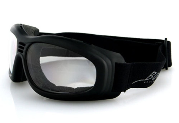 Balboa Touring 2 Goggle Black Frame Anti-Fog Clear Lenses Bt2001C