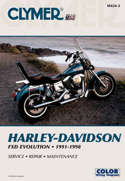 Clymer Repair Manual Harley Dyna-Gld Cm4242