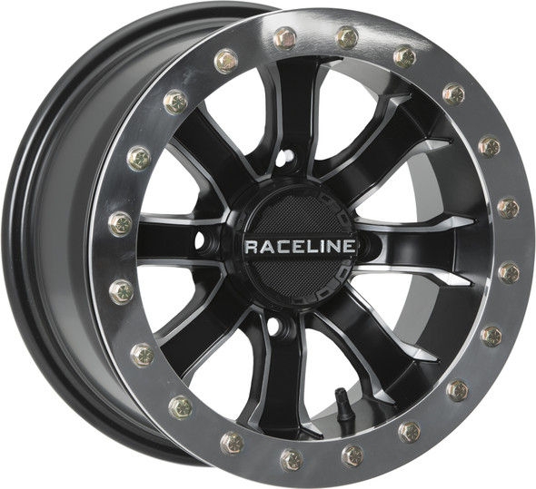 Raceline Mamba Bdlk Wheel 14X8 4/110 4+4 (0Mm) Blk/Machined A7148011-44