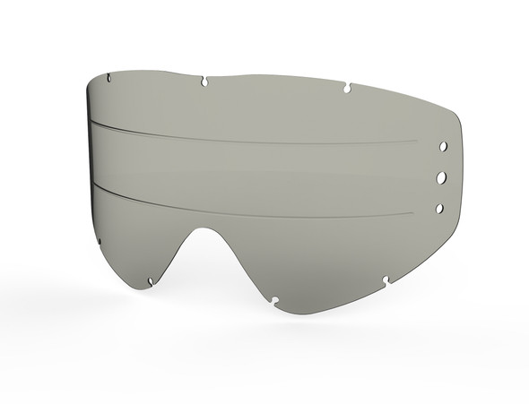 EKS Brand Go-X Zip-Off Rain Lens Smoke 067-40290