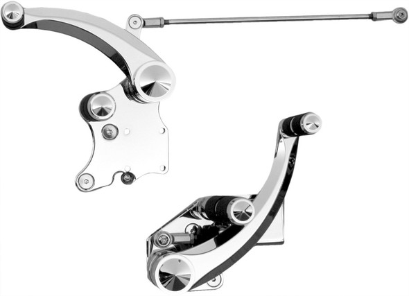 Accutronix Softail Forward Controls Tc Chrome Fc106-Sic