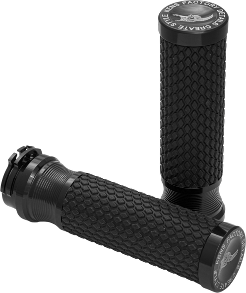 Kens Factory Next Level Grips Course Knurl Cable Type Kfg-04
