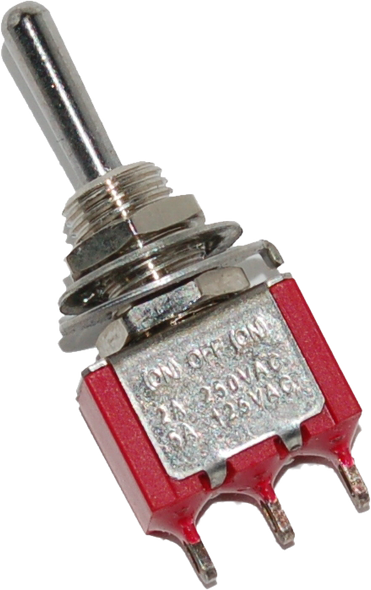 Namz Custom Cycle Mini Air Ride Toggle Switch 5-Amp 1/4" Hole Nmts-02