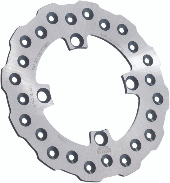 Jt Rear Brake Rotor Ss Self Cleaning Kaw Jtd2006Sc01