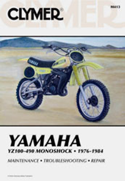 Clymer Repair Manual Yam Yz100-490 Cm413