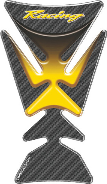 One Emblems Tankpad Racing Yellow Cermedyp