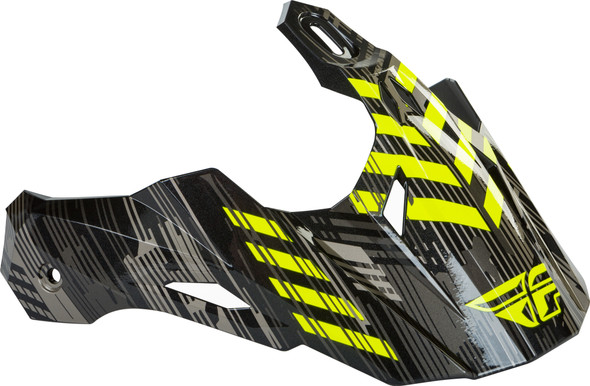 Fly Racing Trekker Quantum Visor Black/Grey/Hi-Vis 73-31303