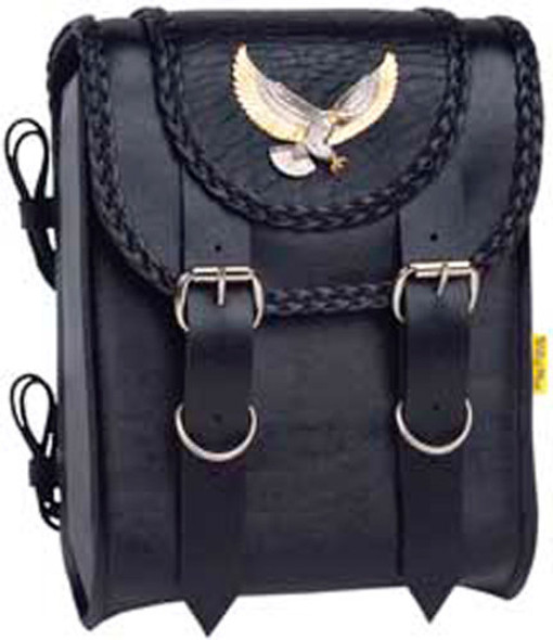 Willie & Max Sissy Bar Bag Black Magic 8"X10"X4.5" 58411-00