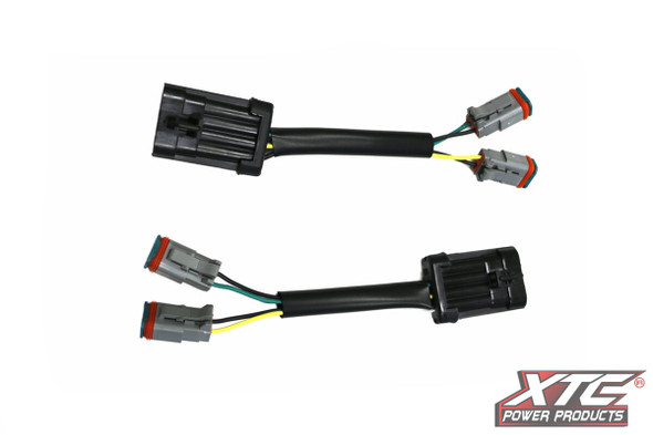 Xtc Power Products Plug N Play Headlight To 2 Deutsch Dt006-2S Rzr-Hl-D2