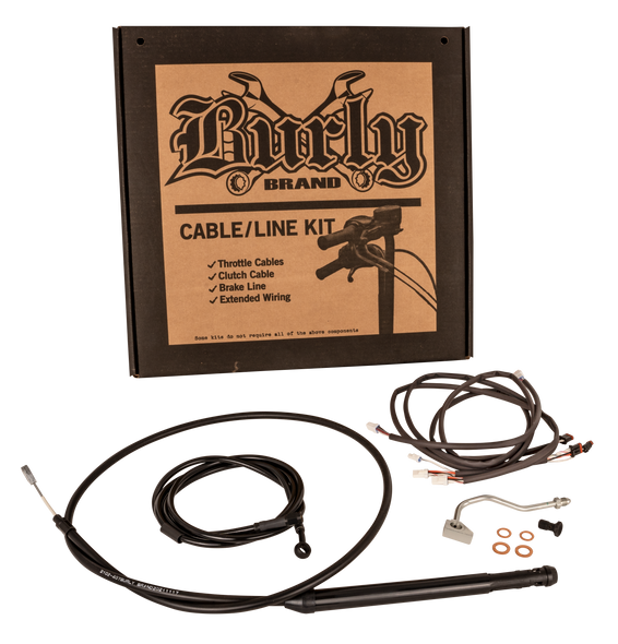 Burly Brand Cntrl Kit  18" Gorilla Blk `21-22 Flhr/Fltr W/Abs B30-1310