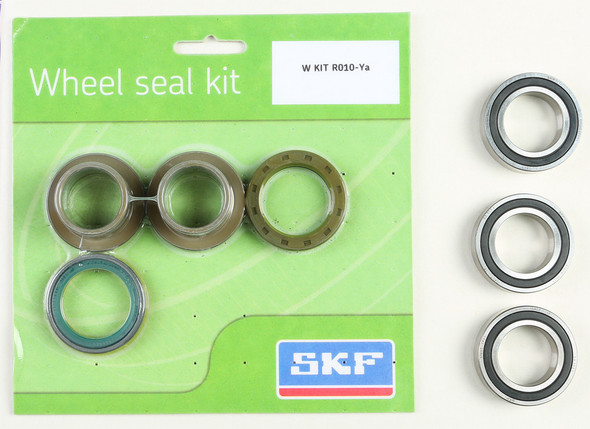 Skf Wheel Seal Kit W/Bearings Rear Wsb-Kit-R010-Ya