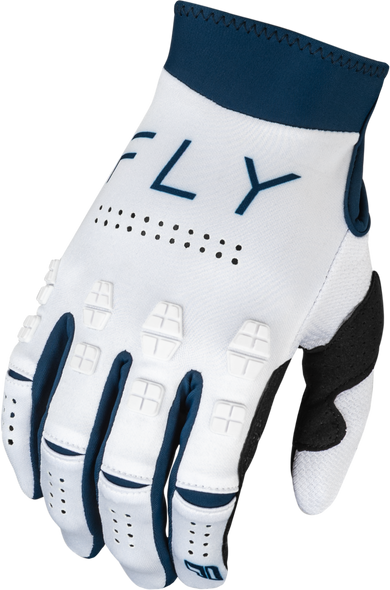 Fly Racing Youth Evolution Dst Gloves White/Navy Yl 377-112Yl