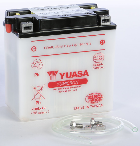 Yuasa Battery Yb9L-A2 Conventional Yuam2292Y