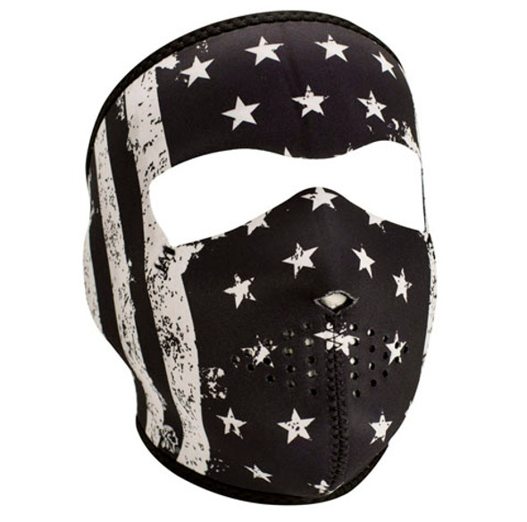 Balboa Full Mask Neoprene Black/White Vintage Flag Wnfm091