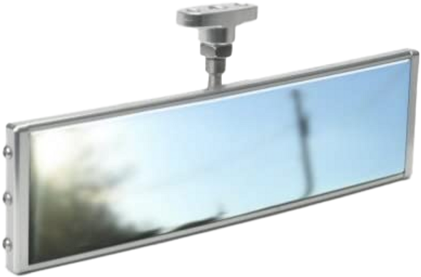 Axia 9" Panoramic Rearview Mirror Bolt On Chrome Mod9Prvmbo-C