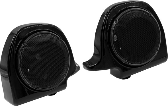 Saddle Tramp Lower Fairing Speaker Pods Flh/Flt 94-13 Black 6.5 In. Bc-Hdlsp-1