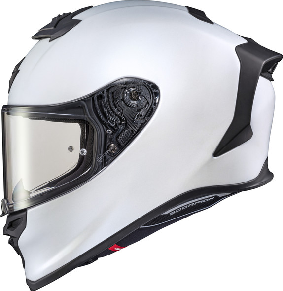 Scorpion Exo Exo-R1 Air Full Face Helmet Matte Pearl White 2X R1-0057