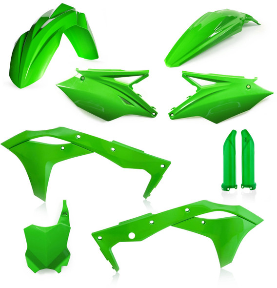 Acerbis Full Plastic Kit Green 2685820006