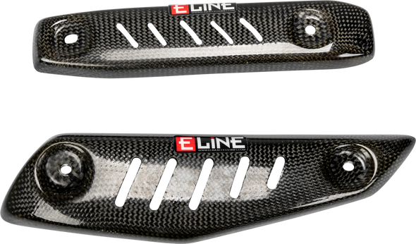 E-Line Accessories Carbon Fiber Heat Shields Hon Hhs25018-12