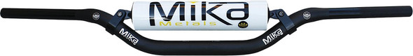 Mika Metals Handlebar Pro Series Os 1-1/8" Cr High Bend Wht Mk-11-Ch-White