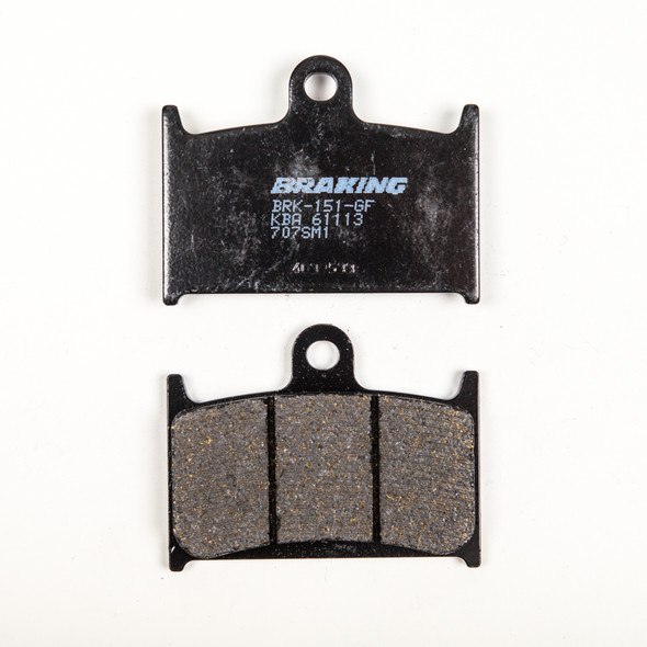 Braking Brake Pad Set Semi-Metallic 707Sm1