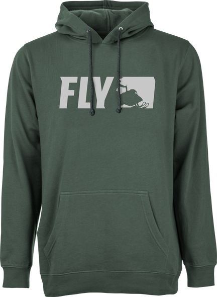 Fly Racing Fly Primary Hoodie Alpine Green 3X 354-01623X