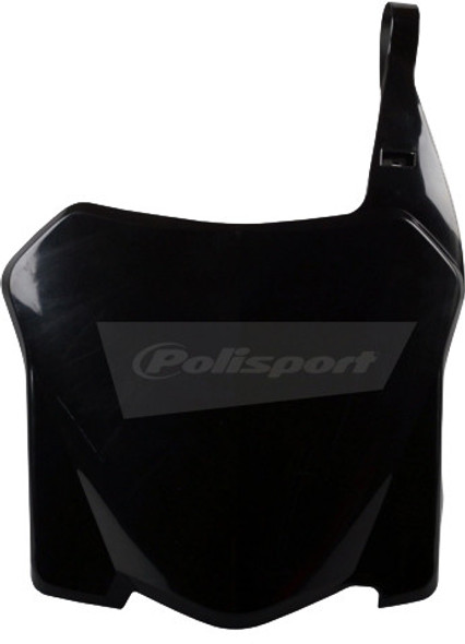 Polisport Number Plate Black 8657500002