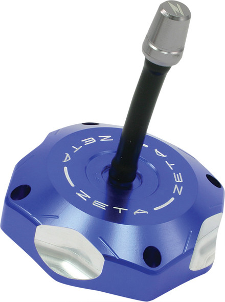 Zeta Billet Gas Cap Blue Ze87-1501