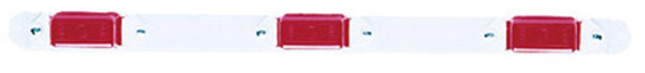 Peterson Id Light Bar 3 Lites Red 107-3R