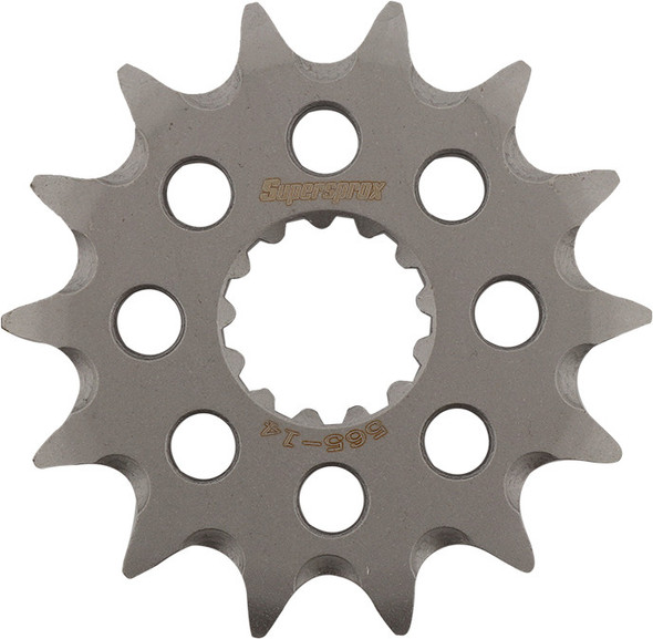 Supersprox Front Cs Sprocket Steel 14T-520 Kaw/Yam Cst-565-14-1