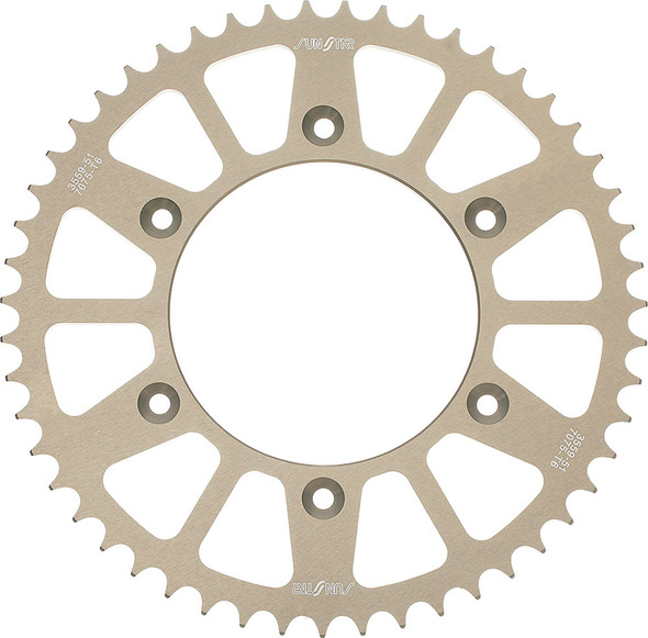 Sunstar Rear Sprocket Aluminum 36T-520 Hon 5-346536