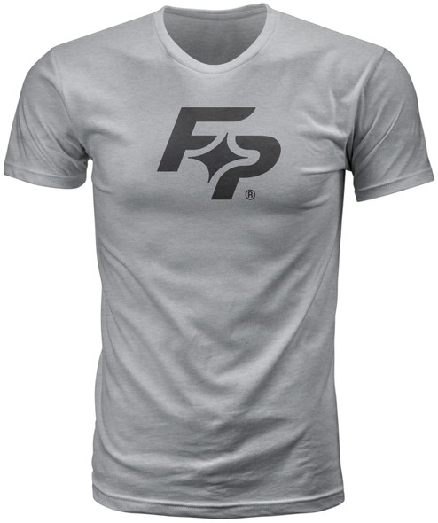 Fire Power Tee Grey Heather Lg 99-8111L